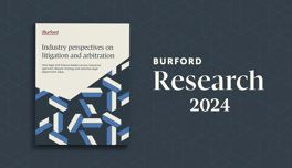 2024 Industry Perspectives On Litigation And Arbitration Thumbnail