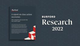 2022 A Report On Class Action Recoveries Thumbnail (New Aspect Ratio)