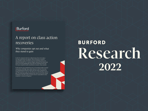 2022 A Report On Class Action Recoveries Thumbnail (New Aspect Ratio)