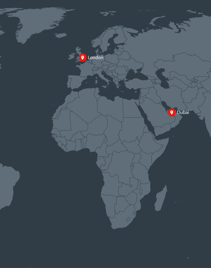 Burford Global Map