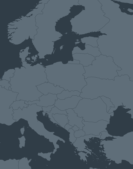 Burford Continental Europe Map